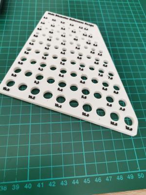 Hole Diameter Reference Gauge