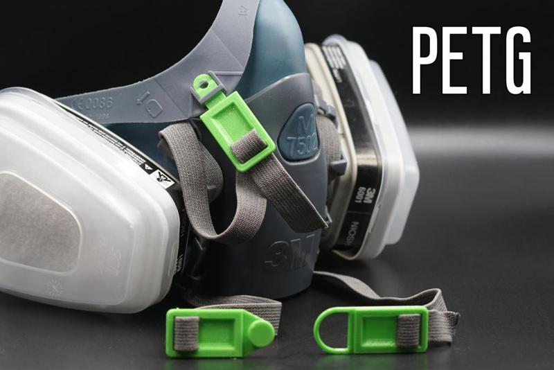 3M 7500 Series Respirator Strap Clip 