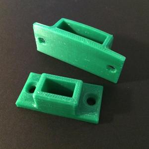 Sliding door bolt add-ons