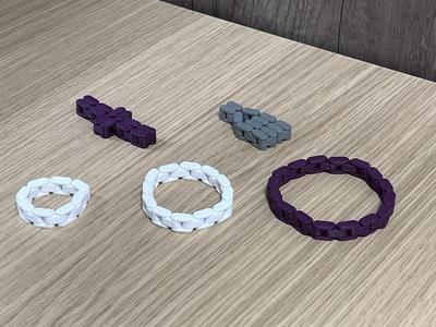 Bicycle Chain Fidget Fing