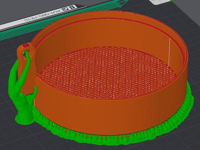 Stackable sieve with arm