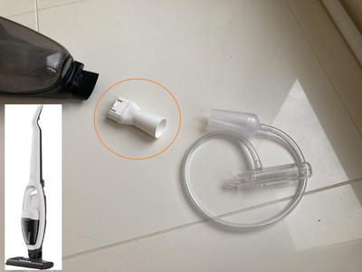 Electrolux vacuum adapter to baby-vac nasal aspirator
