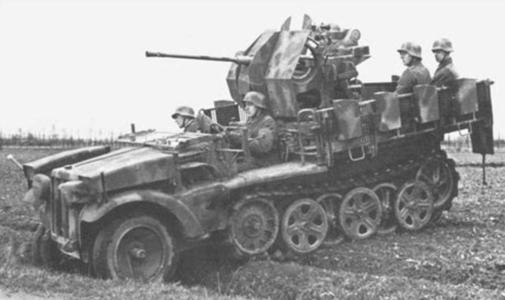 Sd. Kfz. 10/4 Flak 38