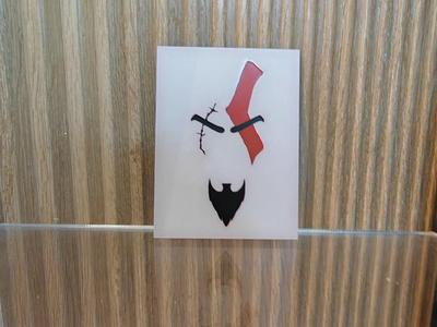 Kratos Hueforge – Minimalist God of War Tribute