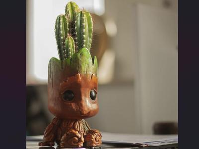 BABY GROOT CUTE PLANTER 