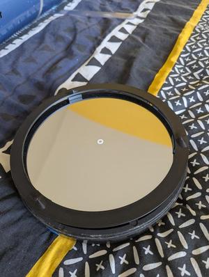 telescope primary miror aperture/chamfer mask - masque de chanfrein pour telescope customizable