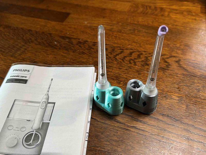 Nozzle stand for Philips Sonicare Power Flosser