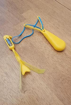 Rocket Helicopter Slingshot Toy