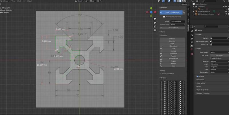 2020 extrusion