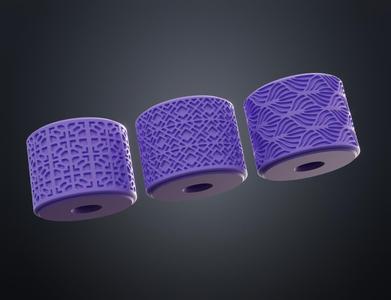 Texture Rollers Art Deco middle Vol.2 (4-6)