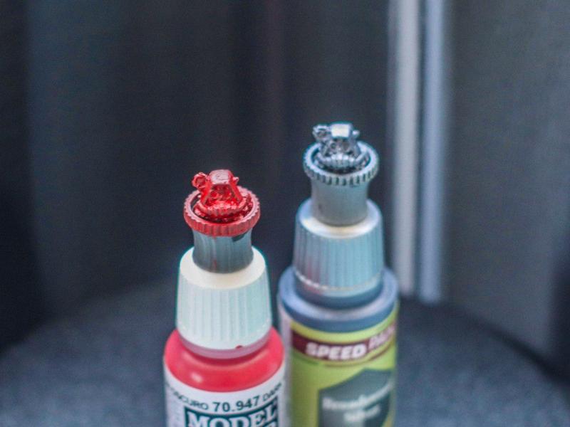 Army Painter Vallejo paints Cap Mars Soldiers