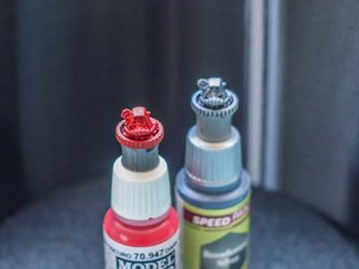 Army Painter Vallejo paints Cap Mars Soldiers