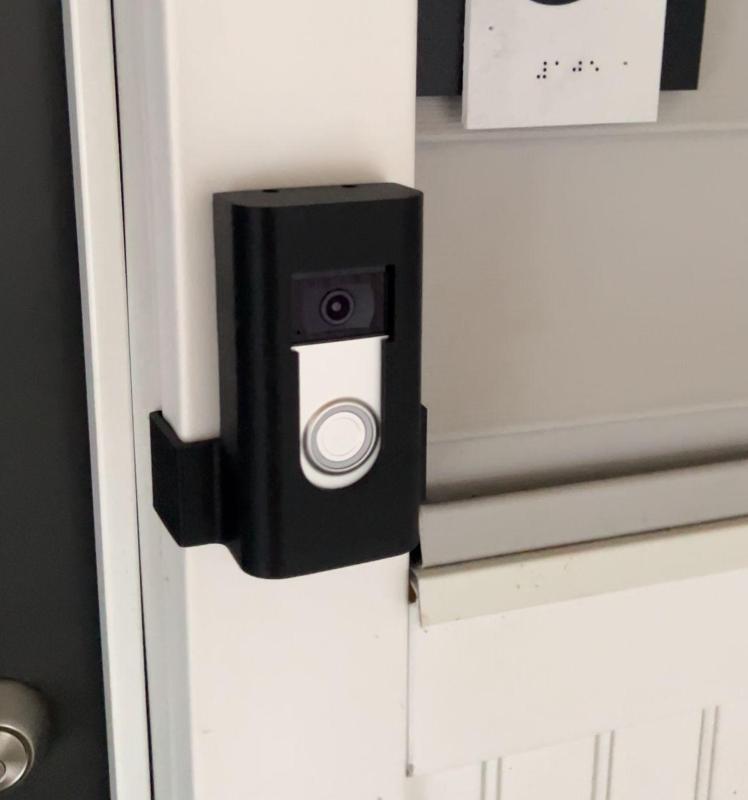 Ring doorbell doorframe bracket