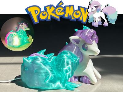 Pokémon Galar Ponyta Night Light, no supports