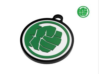 Hulk Keychain