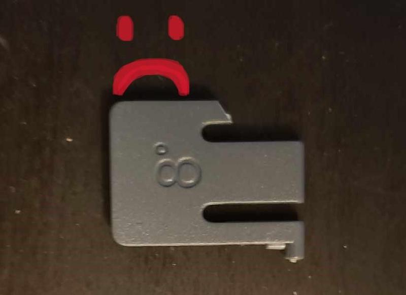 Replacement Logitech Keyboard Foot