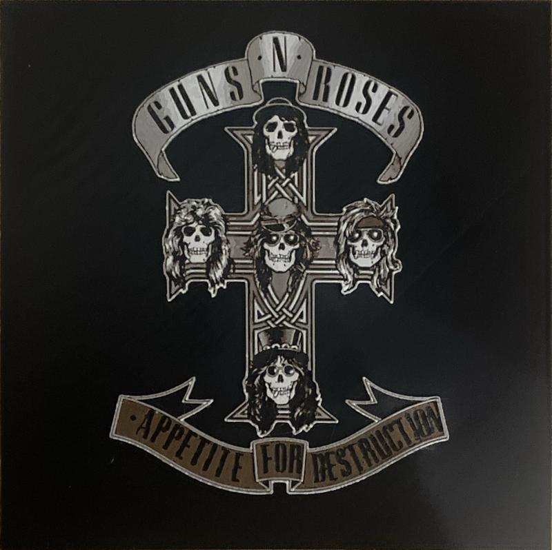 Appetite for Destruction - Guns N' Roses Album Cover Art (4 Colors)