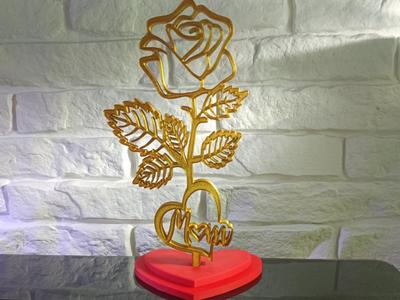 Mother's Day standing rose