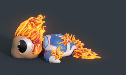 Super Turtle Human Torch