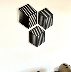 Cube silhouette