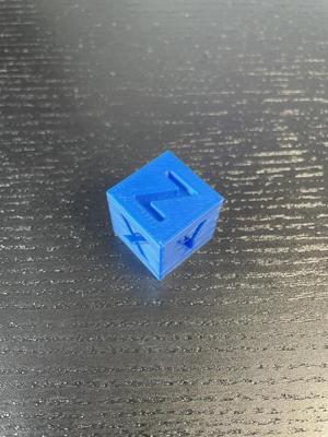 20mm XYZ Calibration Cube