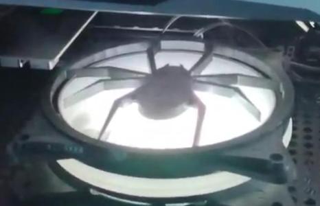 Spider fan grill