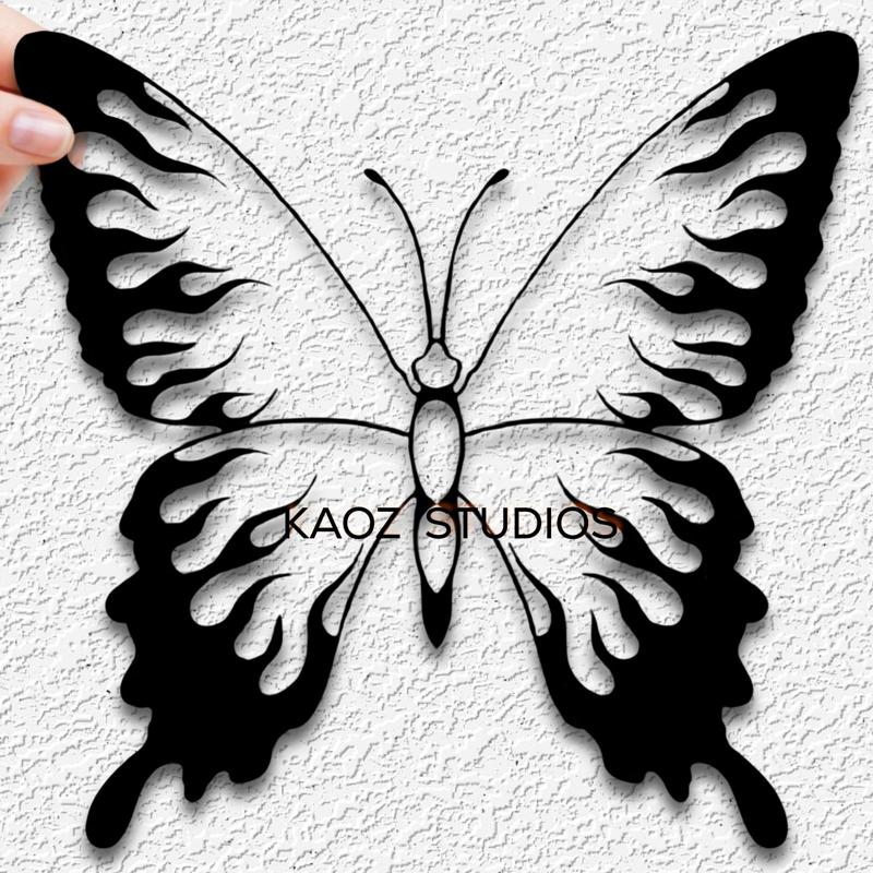 flame butterfly wall art butterflies in flames wall decor