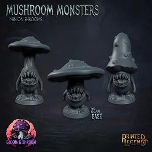 3x Mushroom Monster (25mm Bases)