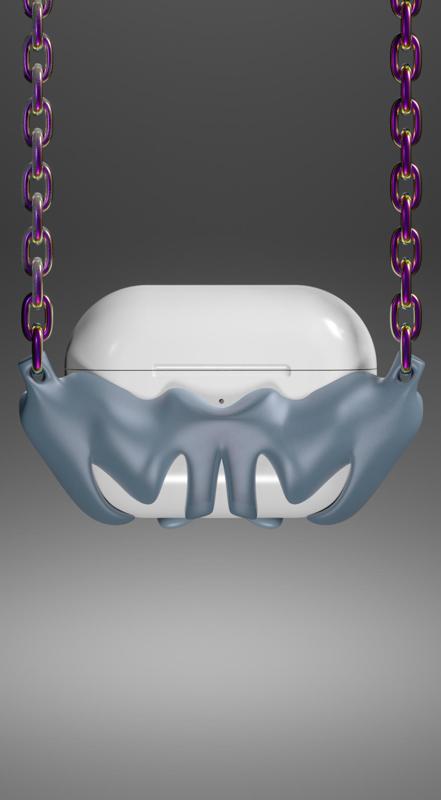 #17 Abstract Airpods case