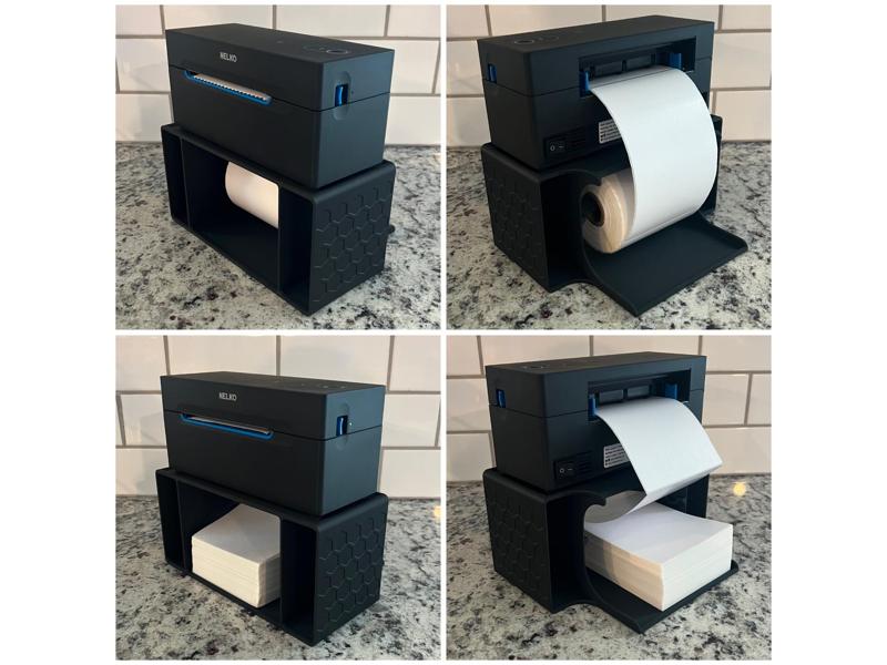 Thermal Printer Stand - Rolls or Fan-Fold Labels