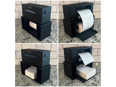 Thermal Printer Stand - Rolls or Fan-Fold Labels