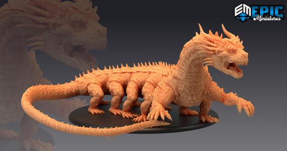 Behir Ancient / Lightning Lizard / Classic Monster
