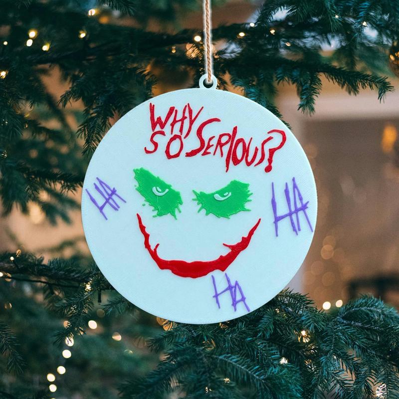 The Dark Knight Joker Christmas Tree Ornament