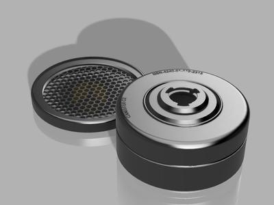 Mock Gas Mask Filter for 3M bayonet plug