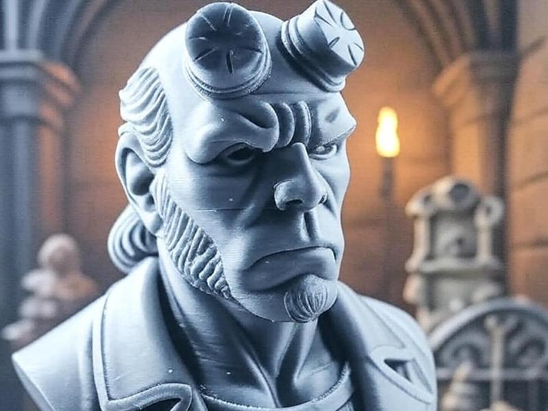 Hellboy Bust