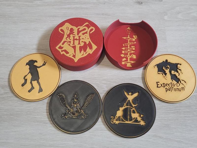 Harry Potter Coaster Set - Add Magic to Your Table