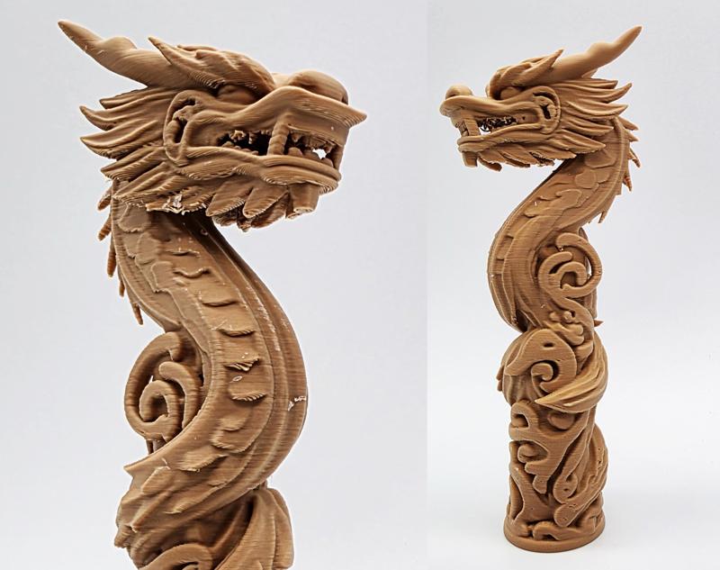 Spiral Dragon Totem