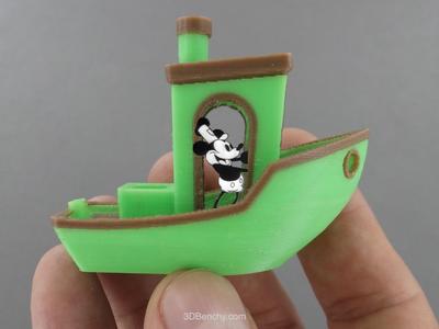 3DBenchy Steamboat Willie - Mickey Mouse Disney