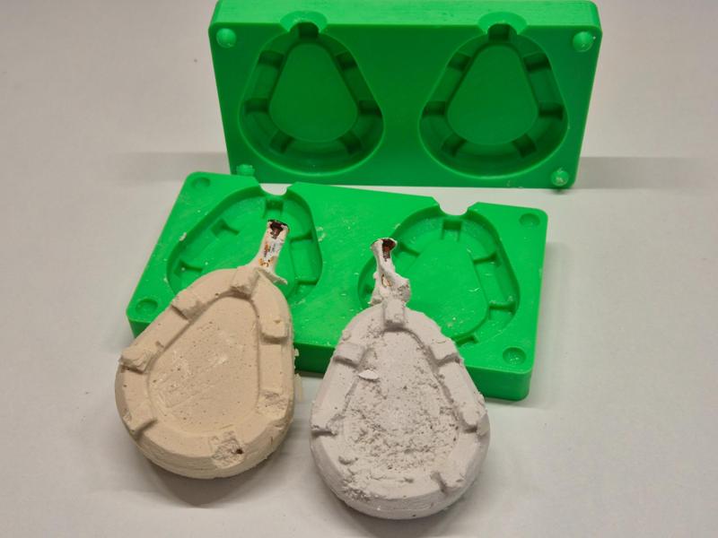 Concrete Fishing Sinker Mold (Two Variants)