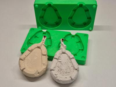 Concrete Fishing Sinker Mold (Two Variants)