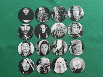 Lord of the rings Coaster set