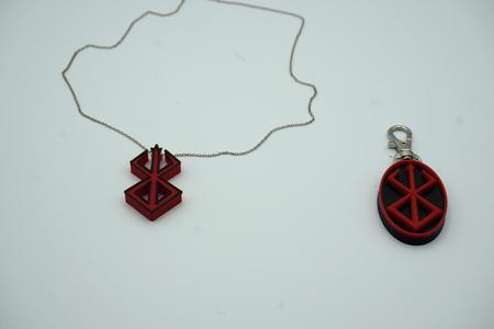 Berserk - Brand of Sacrifice Keychain / Necklace