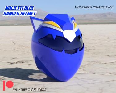 Ninjetti Blue Ranger Helmet