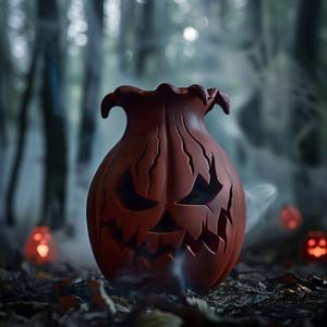 Creepy Pumpkin Vase – A Spooky Twist for Your Halloween Decor