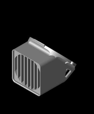 Adjustable 40mm Fan Duct for terrariums