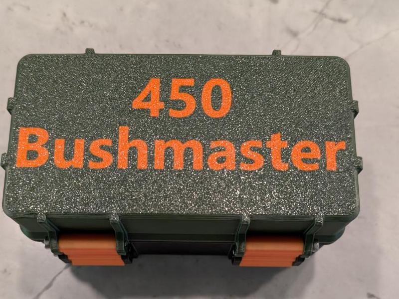 450 Bushmaster 50rnd Ammo Box
