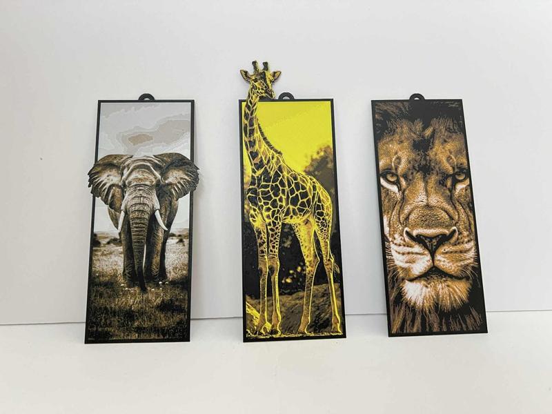 African Wildlife - Bookmark Collection
