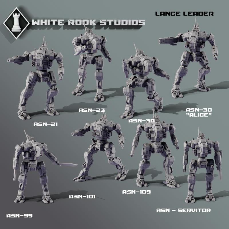 American Mecha - ASN Hired Killer - Lance Leader