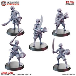 Araby Corsairs Sword & Shield