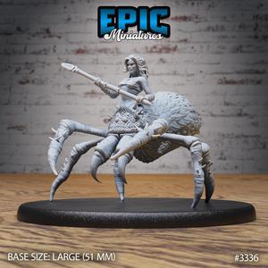 Arachne Spider Lady Spear / Evil Arachnid Tribe / Forest Crawler / Jungle Beast / Wild Animal Encounter